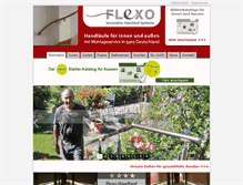 Tablet Screenshot of flexo-handlauf.de