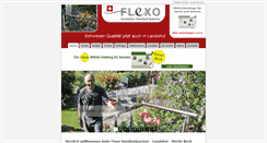 Desktop Screenshot of landshut.flexo-handlauf.de